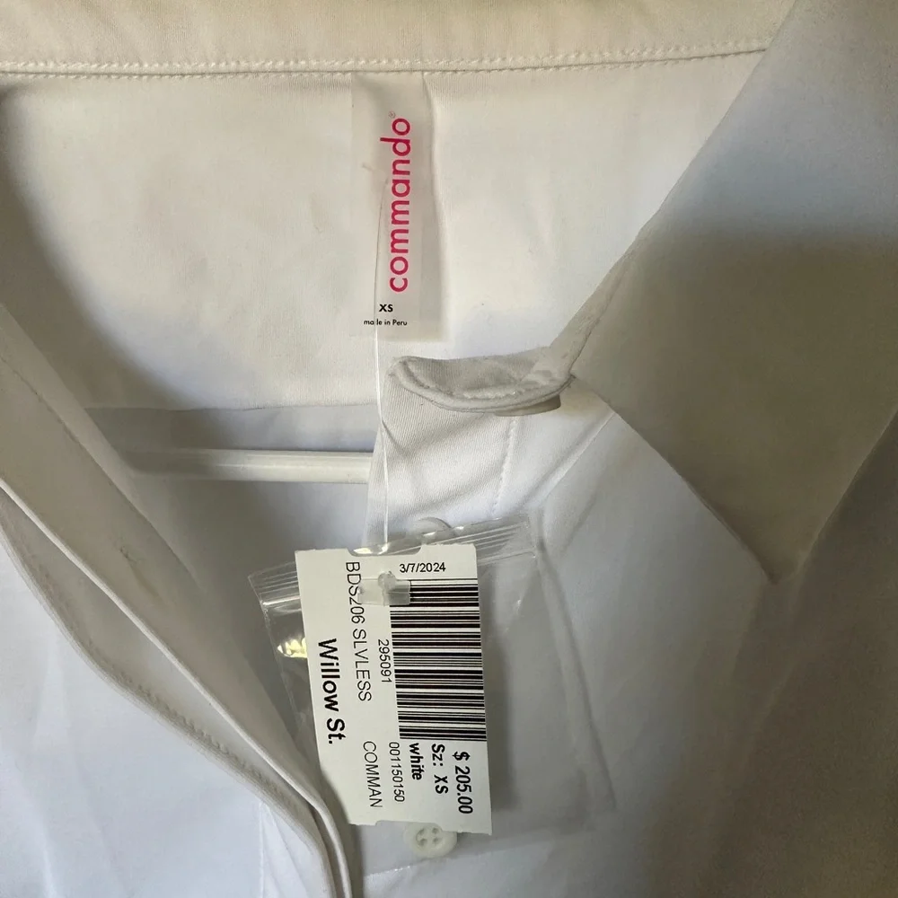 Commando White Sleeveless Bodysuit - Picture 5 of 6